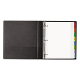 Avery® Movable Tab Dividers With Color Tabs, 5-tab, 11 X 8.5, White, 1 Set freeshipping - TVN Wholesale 