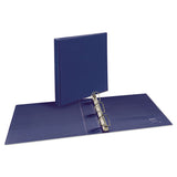 Avery® Durable View Binder With Durahinge And Slant Rings, 3 Rings, 1.5" Capacity, 11 X 8.5, Blue freeshipping - TVN Wholesale 