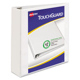 Avery® Touchguard Protection Heavy-duty View Binders With Slant Rings, 3 Rings, 2" Capacity, 11 X 8.5, White freeshipping - TVN Wholesale 