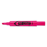 Avery® Hi-liter Desk-style Highlighters, Fluorescent Pink Ink, Chisel Tip, Pink-black Barrel, Dozen freeshipping - TVN Wholesale 