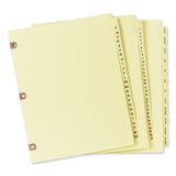 Avery® Preprinted Laminated Tab Dividers W-copper Reinforced Holes, 12-tab, Letter freeshipping - TVN Wholesale 