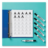 Avery® Marks A Lot Desk-style Dry Erase Marker, Broad Chisel Tip, Black, Dozen (24408) freeshipping - TVN Wholesale 