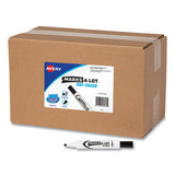 Marks A Lot Desk-style Dry Erase Marker, Broad Chisel Tip, Black, 200-box (24445)