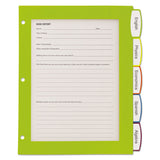 Avery® Big Tab Ultralast Plastic Dividers, 5-tab, 11 X 8.5, Assorted, 1 Set freeshipping - TVN Wholesale 