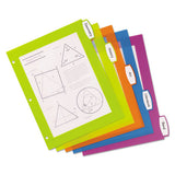 Avery® Big Tab Ultralast Plastic Dividers, 5-tab, 11 X 8.5, Assorted, 1 Set freeshipping - TVN Wholesale 