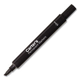 Carter's® Large Desk Style Permanent Marker, Broad Chisel Tip, Black, Dozen freeshipping - TVN Wholesale 
