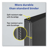 Avery® Durable Non-view Binder With Durahinge And Slant Rings, 3 Rings, 1" Capacity, 11 X 8.5, Black freeshipping - TVN Wholesale 