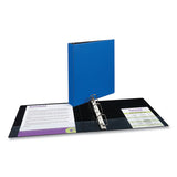 Avery® Durable Non-view Binder With Durahinge And Slant Rings, 3 Rings, 1.5" Capacity, 11 X 8.5, Blue freeshipping - TVN Wholesale 