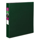 Avery® Durable Non-view Binder With Durahinge And Slant Rings, 3 Rings, 1.5" Capacity, 11 X 8.5, Green freeshipping - TVN Wholesale 