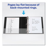 Avery® Durable Non-view Binder With Durahinge And Slant Rings, 3 Rings, 2" Capacity, 11 X 8.5, Blue freeshipping - TVN Wholesale 