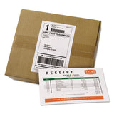 Avery® Shipping Labels With Paper Receipt Bulk Pack, Inkjet-laser Printers, 5.06 X 7.63, White, 100-box freeshipping - TVN Wholesale 