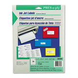 PRES-a-ply® Labels, Laser Printers, 1 X 2.63, White, 30-sheet, 100 Sheets-box freeshipping - TVN Wholesale 