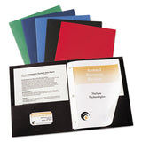Avery® Two-pocket Folder, Prong Fastener, 0.5" Capacity, 11 X 8.5, Light Blue, 25-box freeshipping - TVN Wholesale 
