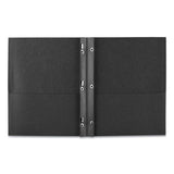 Avery® Two-pocket Folder, Prong Fastener, 0.5" Capacity, 11 X 8.5, Black, 25-box freeshipping - TVN Wholesale 