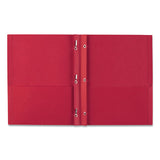 Avery® Two-pocket Folder, Prong Fastener, 0.5" Capacity, 11 X 8.5, Red, 25-box freeshipping - TVN Wholesale 