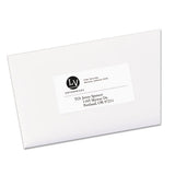Avery® Ecofriendly Mailing Labels, Inkjet-laser Printers, 2 X 4, White, 10-sheet, 100 Sheets-pack freeshipping - TVN Wholesale 