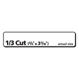 Avery® Ecofriendly Permanent File Folder Labels, 0.66 X 3.44, White, 30-sheet, 25 Sheets-pack freeshipping - TVN Wholesale 