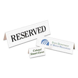 Avery® Small Textured Tent Cards, White, 1.44 X 3.75, 6 Cards-sheet, 25 Sheets-pack freeshipping - TVN Wholesale 