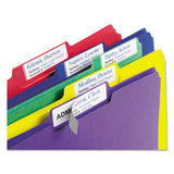 Avery® Extra-large Trueblock File Folder Labels With Sure Feed Technology, 0.94 X 3.44, White, 18-sheet, 25 Sheets-pack freeshipping - TVN Wholesale 