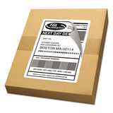 Avery® Shipping Labels W- Trueblock Technology, Laser Printers, 5.5 X 8.5, White, 2-sheet, 100 Sheets-box freeshipping - TVN Wholesale 