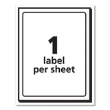 Avery® 4 X 6 Shipping Labels With Trueblock Technology, Inkjet-laser Printers, 4 X 6, White, 20-pack freeshipping - TVN Wholesale 