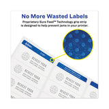 Avery® Permanent Laser Print-to-the-edge Id Labels W-surefeed, 2 1-2"dia, White, 300-pk freeshipping - TVN Wholesale 