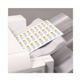 Avery® Copier Mailing Labels, Copiers, 1 X 2.81, White, 33-sheet, 100 Sheets-box freeshipping - TVN Wholesale 
