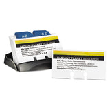 Small Rotary Cards, Laser-inkjet, 2.17 X 4, White, 8 Cards-sheet, 400 Cards-box