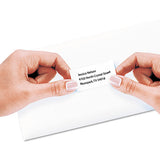 Avery® Repositionable Address Labels W-surefeed, Inkjet-laser, 1 X 2 5-8, White, 750-bx freeshipping - TVN Wholesale 