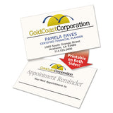 Avery® Clean Edge Business Cards, Laser, 2 X 3.5, Ivory, 200 Cards, 10 Cards-sheet, 20 Sheets-pack freeshipping - TVN Wholesale 