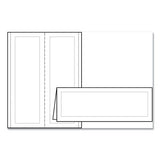 Avery® Large Embossed Tent Card, Ivory, 3.5 X 11, 1 Card-sheet, 50 Sheets-pack freeshipping - TVN Wholesale 