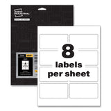 Avery® Permatrack Destructible Asset Tag Labels, Laser Printers, 2 X 3.75, White, 8-sheet, 8 Sheets-pack freeshipping - TVN Wholesale 