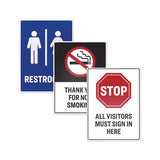 Avery® Surface Safe Removable Label Safety Signs, Inkjet-laser Printers, 5 X 7, White, 2-sheet, 15 Sheets-pack freeshipping - TVN Wholesale 