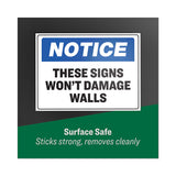 Avery® Surface Safe Removable Label Safety Signs, Inkjet-laser Printers, 5 X 7, White, 2-sheet, 15 Sheets-pack freeshipping - TVN Wholesale 