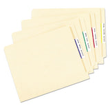 Avery® Removable File Folder Labels With Sure Feed Technology, 0.66 X 3.44, White, 30-sheet, 25 Sheets-pack freeshipping - TVN Wholesale 