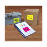 Avery® High-vis Removable Laser-inkjet Id Labels W- Sure Feed, 3 1-3 X 4, Neon, 72-pk freeshipping - TVN Wholesale 
