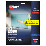 Avery® White Easy Peel Address Labels W- Border, Inkjet Printers, 1 X 2.63, White, 30-sheet, 10 Sheets-pack freeshipping - TVN Wholesale 