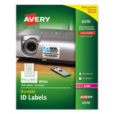 Avery® Durable Permanent Id Labels With Trueblock Technology, Laser Printers, 1.25 X 1.75, White, 32-sheet, 50 Sheets-pack freeshipping - TVN Wholesale 