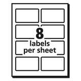 Avery® Vibrant Laser Color-print Labels W- Sure Feed, 2 X 3 3-4, White, 200-pk freeshipping - TVN Wholesale 