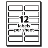 Avery® Vibrant Laser Color-print Labels W- Sure Feed, 1 1-4 X 3 3-4, White, 300-pack freeshipping - TVN Wholesale 