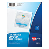 Avery® Self-adhesive Media Pockets, 10-pack freeshipping - TVN Wholesale 