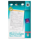 Avery® Top-load Polypropylene Sheet Protector, Heavy, Legal, Diamond Clear, 25-pack freeshipping - TVN Wholesale 