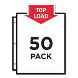 Avery® Top-load Poly Sheet Protectors, Super Heavy Gauge, Letter, Nonglare, 50-box freeshipping - TVN Wholesale 