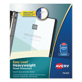 Avery® Top-load Poly Sheet Protectors, Heavyweight, Letter, Nonglare, 200-box freeshipping - TVN Wholesale 