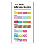 Avery® Ultra Tabs Repositionable Standard Tabs, 1-5-cut Tabs, Assorted Primary Colors, 2" Wide, 48-pack freeshipping - TVN Wholesale 