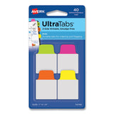 Avery® Ultra Tabs Repositionable Mini Tabs, 1-5-cut Tabs, Assorted Neon, 1" Wide, 40-pack freeshipping - TVN Wholesale 