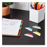 Avery® Ultra Tabs Repositionable Margin Tabs, 1-5-cut Tabs, Assorted Primary Colors, 2.5" Wide, 48-pack freeshipping - TVN Wholesale 