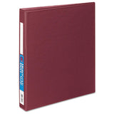 Avery® Heavy-duty Non-view Binder With Durahinge And Locking One Touch Ezd Rings, 3 Rings, 4" Capacity, 11 X 8.5, Maroon freeshipping - TVN Wholesale 
