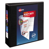 Avery® Heavy-duty View Binder With Durahinge And Locking One Touch Ezd Rings, 3 Rings, 3" Capacity, 11 X 8.5, Black freeshipping - TVN Wholesale 