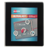 Avery® Ultralast Heavy-duty View Binder With One Touch Slant Rings, 3 Rings, 1" Capacity, 11 X 8.5, Black freeshipping - TVN Wholesale 
